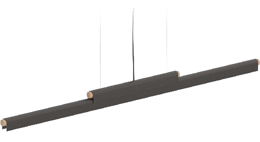 [ROB-02503] ROBIN 02503 | RUDI PENDANT DALI - MATTE BLACK