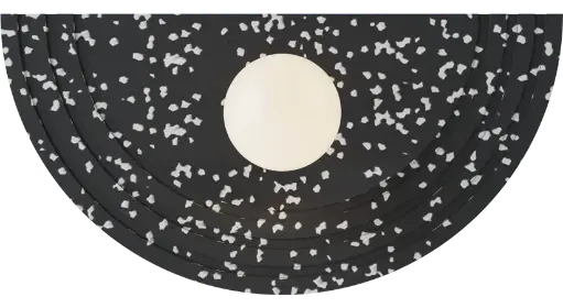 [ROB-00660] ROBIN 00660 | REGINA WALL - TERRAZZO BLACK