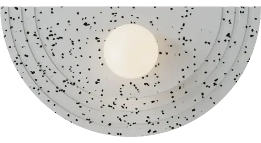 [ROB-00653] ROBIN LAMPS 00653 | REGINA WALL - TERRAZZO WHITE