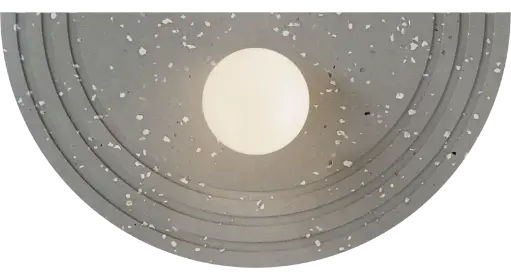 [ROB-00677] ROBIN LAMPS 00677 | REGINA WALL - TERRAZZO GREY