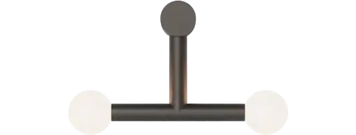 [ROB-00042] ROBIN LAMPS 00042 | RIGOBERTA WALL DIRECT TRIO - MAT BLACK