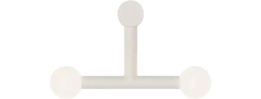 [ROB-00059] ROBIN LAMPS 00059 | RIGOBERTA WALL DIRECT TRIO - MAT WHITE