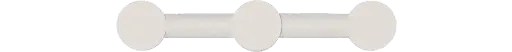 [ROB-00493] ROBIN 00493 | RIGOBERTA WALL INDIRECT DUO - MATTE WHITE