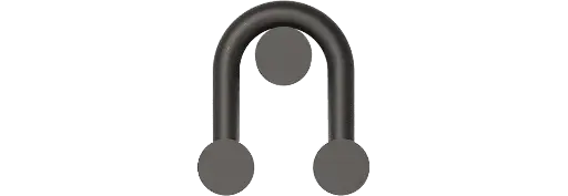 [ROB-00400] ROBIN 00400 | RIGOBERTA WALL INDIRECT SUPER CURVED - MATTE BLACK