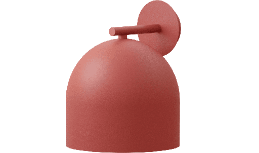 [ROB-00929] ROBIN LAMPS 00929 | RIO WALL 16 - MAT TERRACOTTA RED