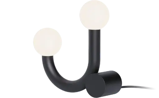 [ROB-00004] ROBIN LAMPS 00004 | RIGOBERTA TABLE - MAT BLACK