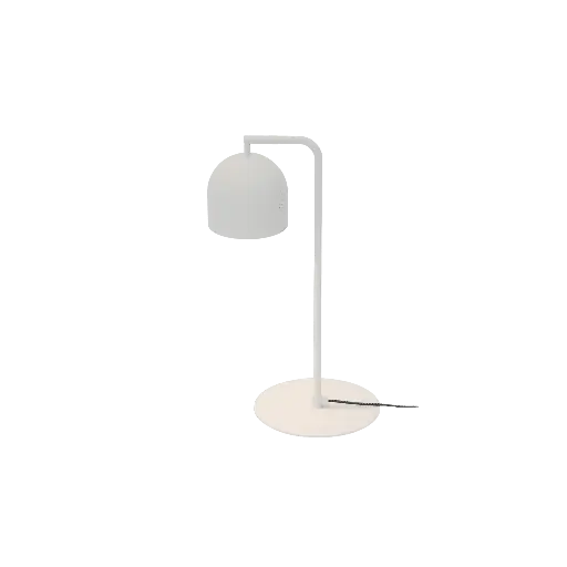 [ROB-00769] ROBIN 00769 | RIO TABLE ARTICULATED - MATTE WHITE