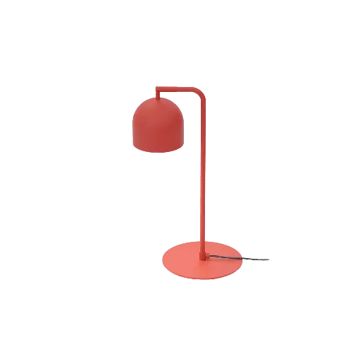 [ROB-00776] ROBIN 00776 | RIO TABLE ARTICULATED - MATTE TERRACOTTA RED