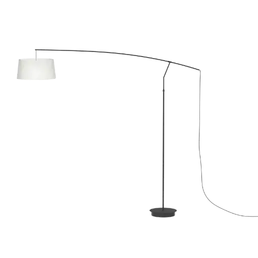 [ROB-04231] ROBIN LAMPS 04231 | RAISA FLOOR - MAT WHITE