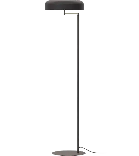 [ROB-01094] ROBIN LAMPS 01094 | REA FLOOR - MAT BLACK