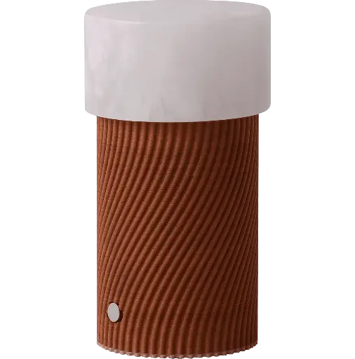 [ROB-01315] ROBIN LAMPS 01315 | RIZZO PORTABLE - PLA WOOD TEKA