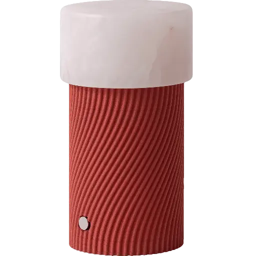 [ROB-01575] ROBIN LAMPS 01575 | RIZZO PORTABLE - PLA WOOD SAPELLY