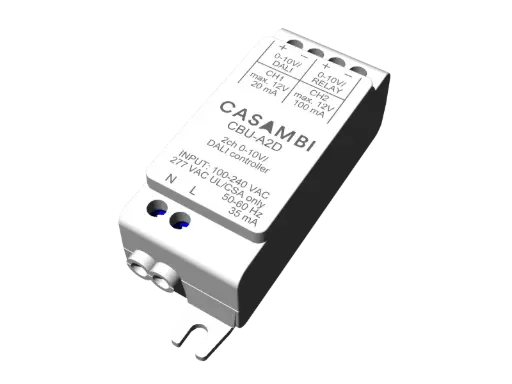 [CAS-CBU-A2D-LR] CASAMBI CBU-A2D-LR | ENABLED 2 CHANNEL 0-10V / DALI CONTROLLER