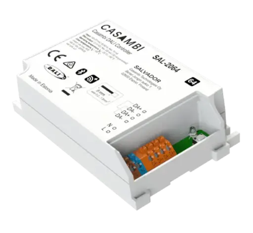 [CAS-SAL-2064] CASAMBI SAL-2064 | BLUETOOTH SALVADOR SERIES 2000 - 64 DALI DRIVER ADDRESSES