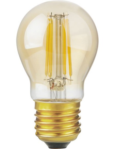 [SPL-LT277247005] SPL LIGHTING LT277247005 | LED E27 FILAMENT BALL G45X80MM 230V 470LM 4.7W 2200K 922 360° AC GOLD DIMMABLE