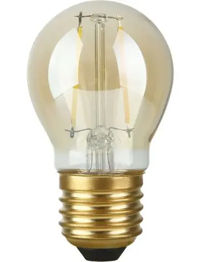[SPL-LT277225005] SPL LIGHTING LT277225005 | LED E27 FILA BALL G45X80 230V 250LM 2.9W 922 AC GOLD DIM