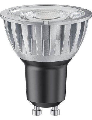 [SPL-L641742030-1] SPL LIGHTING L641742030-1 | LED GU10 50X57 230V 490LM 6.5W 930 10° AC SILVER DIM