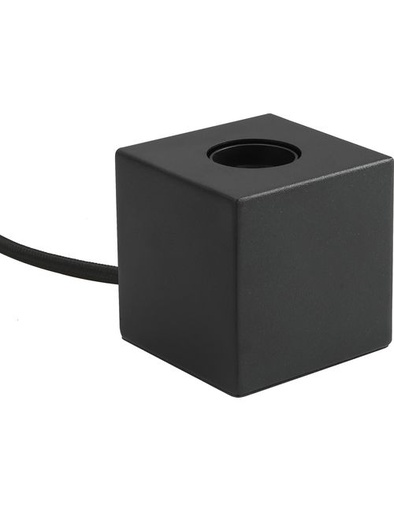 [SPL-388000011] SPL LIGHTING 388000011 | TABLE LAMP CUBE 85MM E27 SATIN BLACK