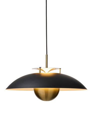 [HALO-749102] HALO DESIGN 749102 | STEPP PENDANT Ø46 BLACK- ANTIQUE 2700K 24W DIMMABLE IP20