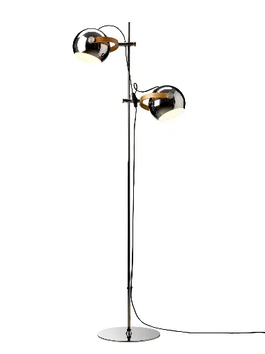 [HALO-734283] HALO DESIGN 734283 | DC FLOOR 2L Ø18 - CHROM 28W DIMMABLE IP20