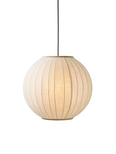 [HALO-749263] HALO DESIGN 749263 | BALLOON PENDANT Ø50 LINEN WHITE 40W DIMMABLE IP20