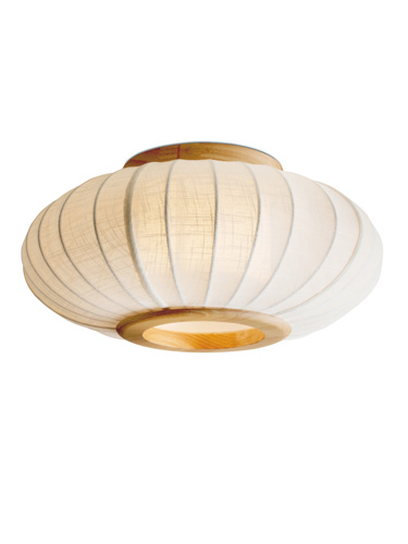 [HALO-746362] HALO DESIGN 746362 | BALLOON CEILING Ø40CM LINEN WHITE 40W DIMMABLE IP20