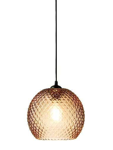 [HALO-718368] HALO DESIGN 718368 | NOBB BALL PENDANT Ø22 - AMBER 40W DIMMABLE IP20