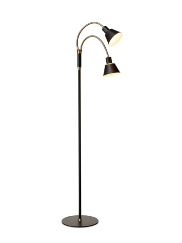 [HALO-749508] HALO DESIGN 749508 | SPACE LED FLOOR 2F BLACK- ANTIQUE 2700K 3W DIMMABLE IP20