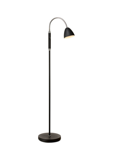 [HALO-747849] HALO DESIGN 747849 | ROOM FLOOR 1L BLACK/ CHROM 3000K 35W DIMMABLE IP20